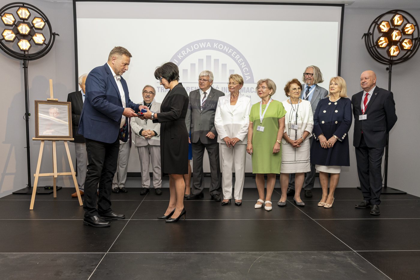 Wręczanie odznaczeń i wyróżnień